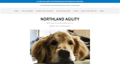 Desktop Screenshot of northlandagility.com